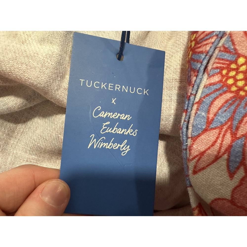 Tuckernuck x Cameran Eubanks NWT Folly Floral Hazel Flutter Sleeve Mini Dress L - Picture 7 of 10